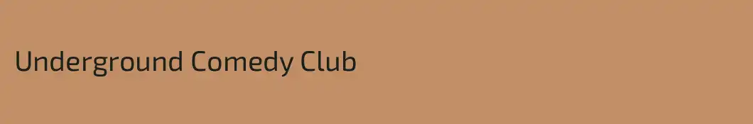 Underground Comedy Club